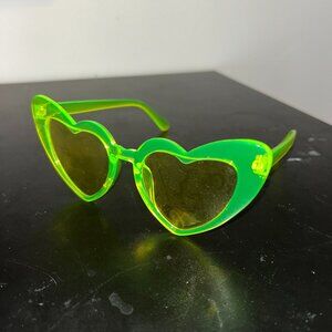 Green Heart Sunglasses